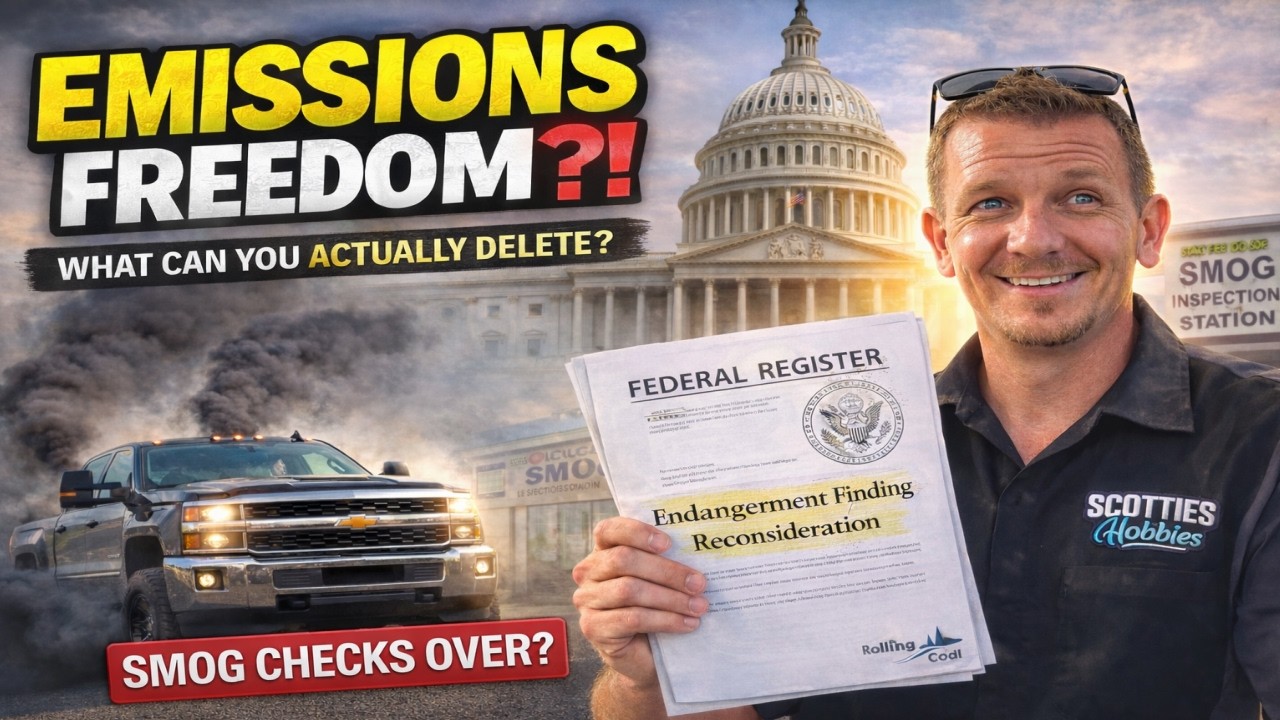 EMISSIONS FREEDOM IS HERE! EPA Ends Greenhouse Rule. Are Smog Checks Over? Diesel Deletes Legal Now