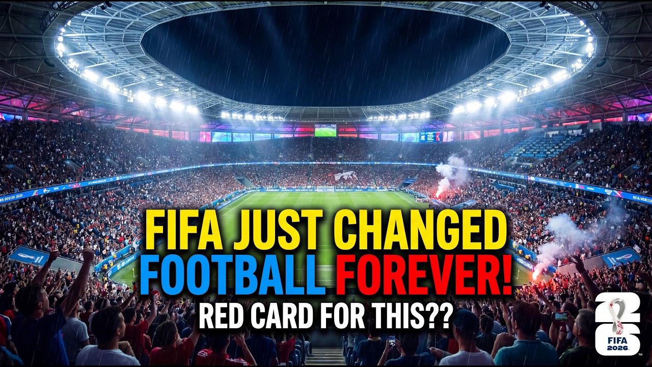 FIFA Just Changed Football Forever! 🛑 New World Cup Rules Explained. (Red Card for THIS?!)