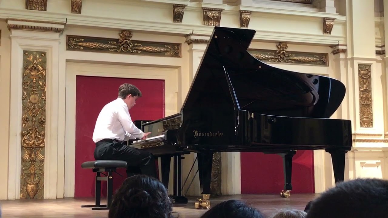 Victor Nardi (15 y.o.)- Malaguena, 2019-Aug-6, Ehrbarsaal at Palais Ehrbar, Vienna, Austria