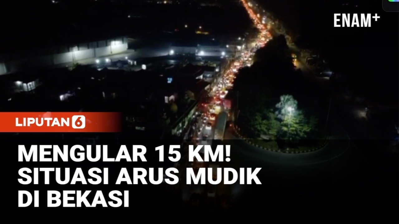 Arus Mudik Pantura Padat, Antrean Kendaraan Capai 15 KM! I Liputan6