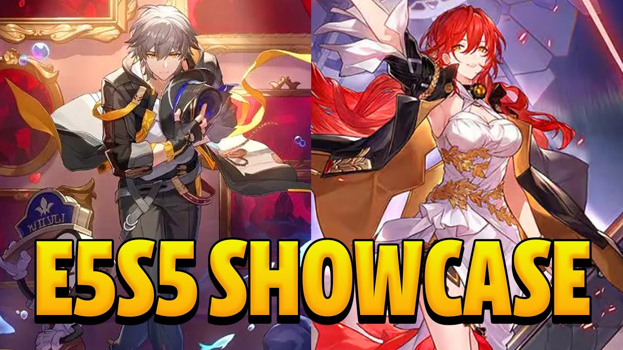 E5 HARMONY MC SHOWCASE + E2 HIMEKO + E0 RUAN MEI + E5 GALLAGHER (Honkai Star Rail 2.2)