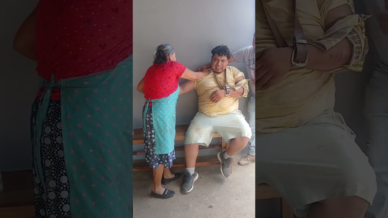 😱Se cayó de un andamio y sé descompuso y sé fracturó un brazo 😱