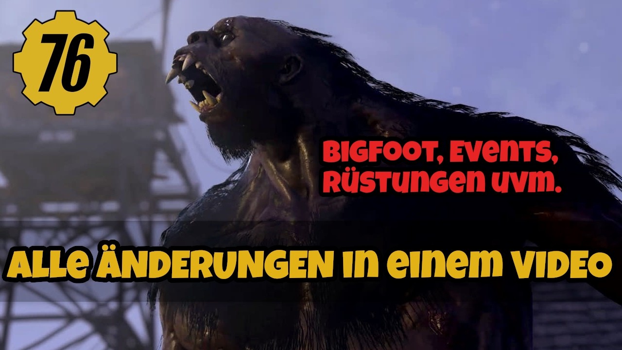 VIELE ÄNDERUNGEN in KLEINEM PATCH - Hinterland UPDATE alle Infos - Patchnotes - Fallout 76 - Deutsch