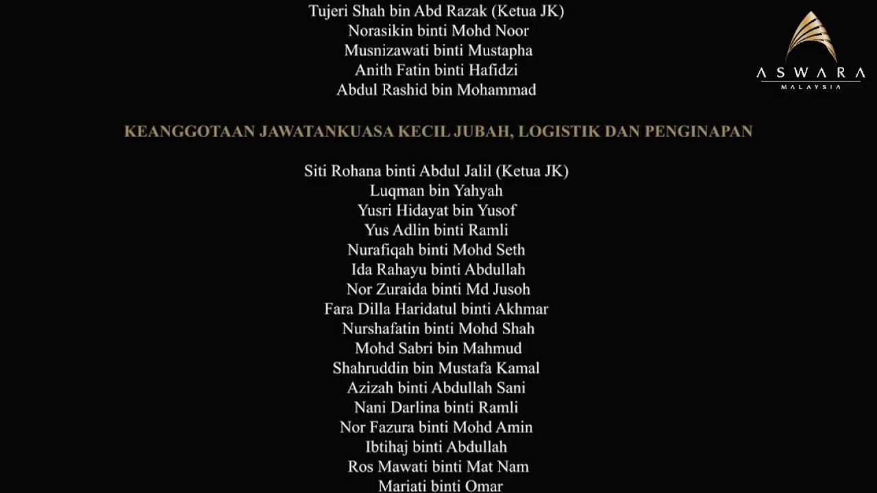 Istiadat Konvokesyen ASWARA Ke-17