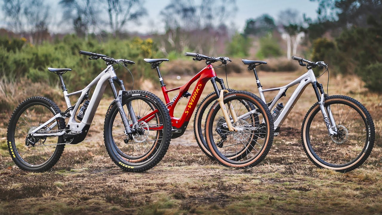 Three ONE-OFF custom Specialized Turbo Levo ebikes