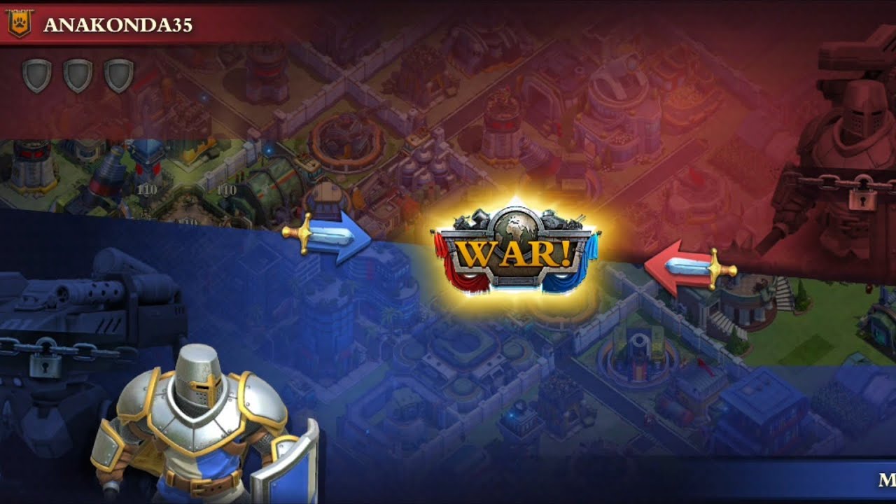 Dominations War - Information Age Vs Automation Age Lvl 390 - GRAY WOLVES Alliance - Ranged Infantry