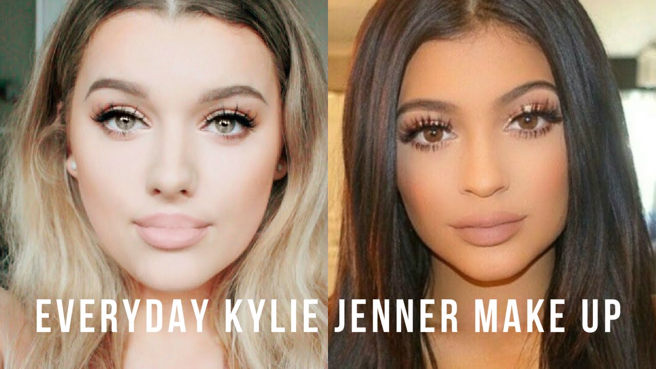 Everyday Kylie Jenner Inspired Make up tutorial! | Rachel Leary