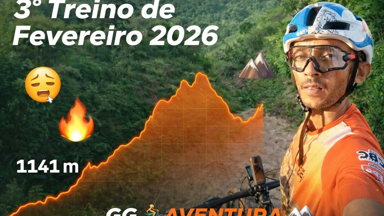 3 treino de Fevereiro 2026 , só altemetria 🥵 🚵‍♀️ ⛰️,  voltei 🫡.
