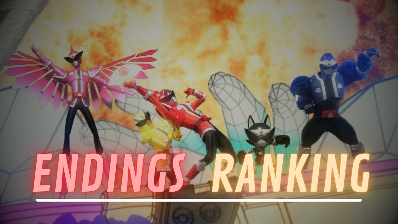 Super Sentai Ranking Endings (Goranger-DonBrothers)