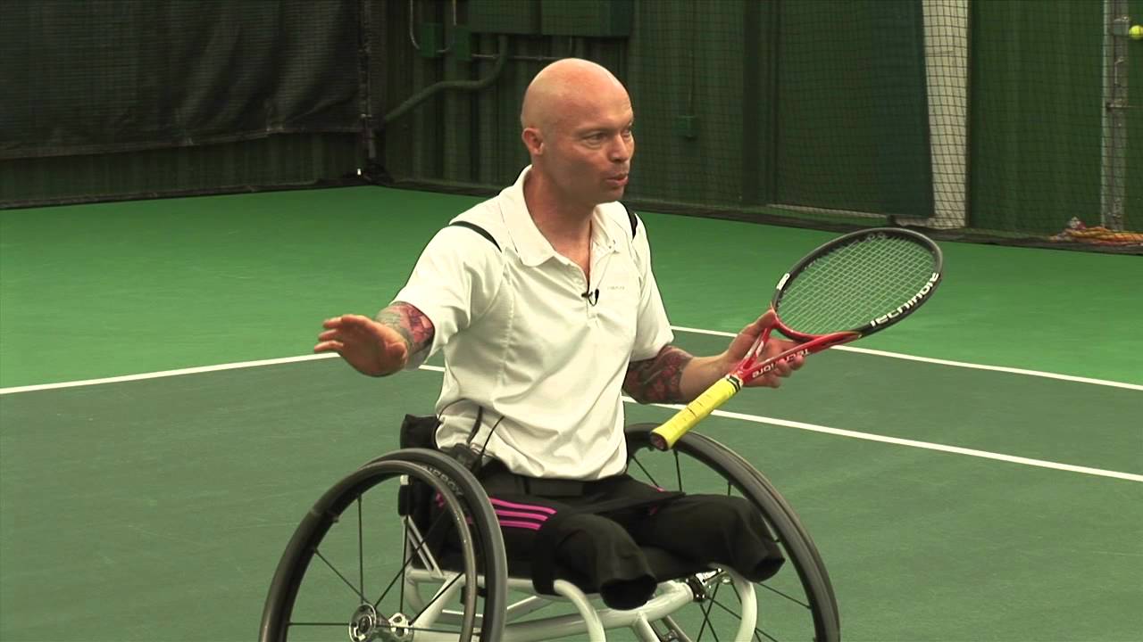 Wheelchair Tennis Instruction Video; clip from Chapter 4