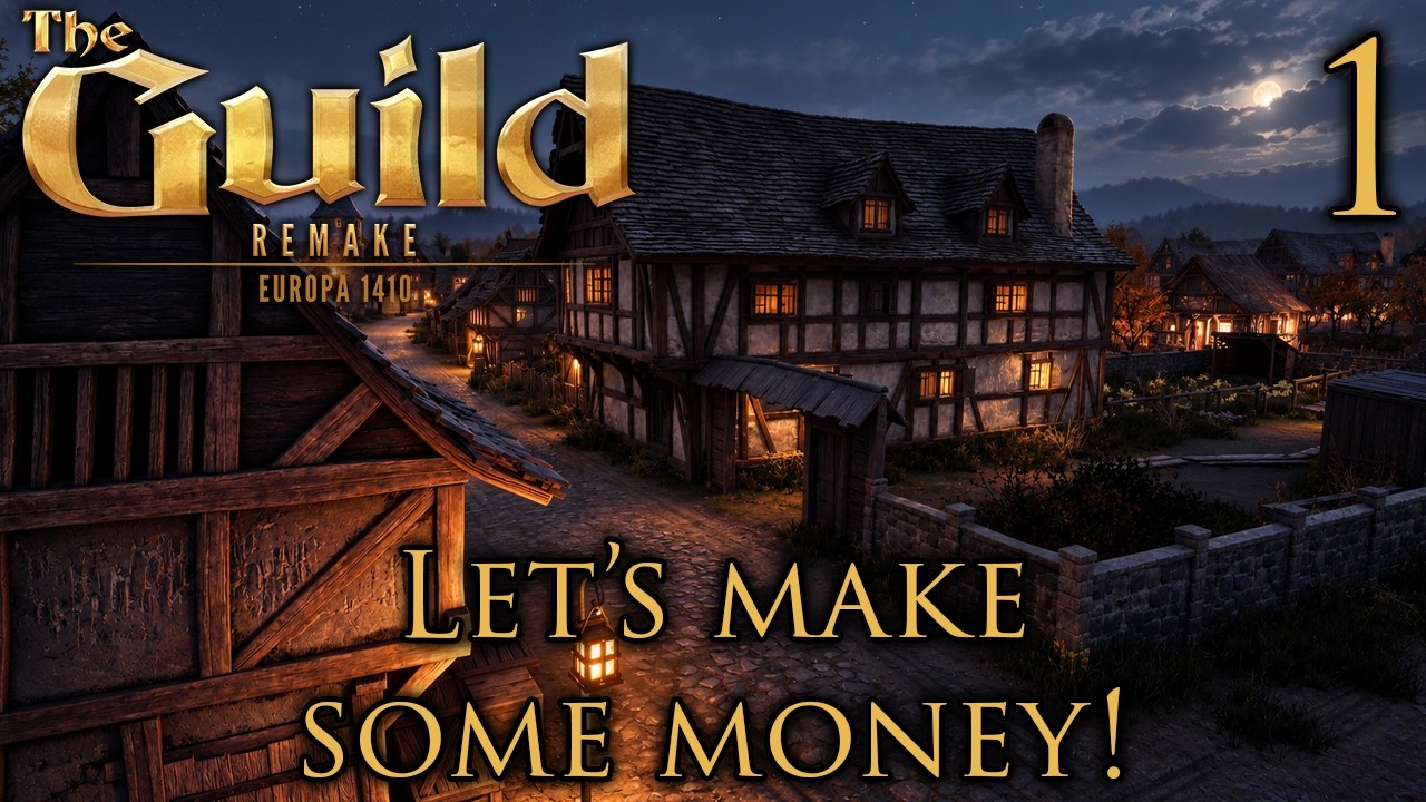 The Guild 1 Remake: Europa 1410 | Зарабатываем деньги | Часть 1