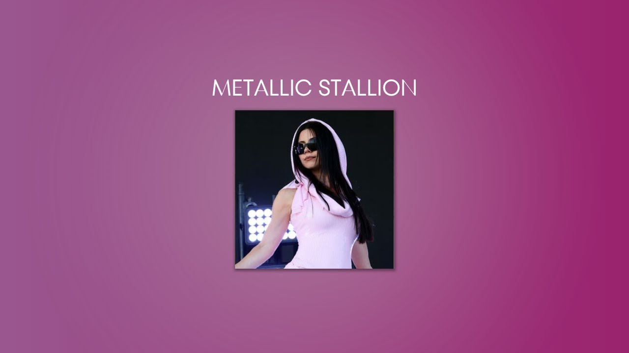 MARINA - METALLIC STALLION (𝙨𝙡𝙤𝙬𝙚𝙙 & 𝙧𝙚𝙫𝙚𝙧𝙗)