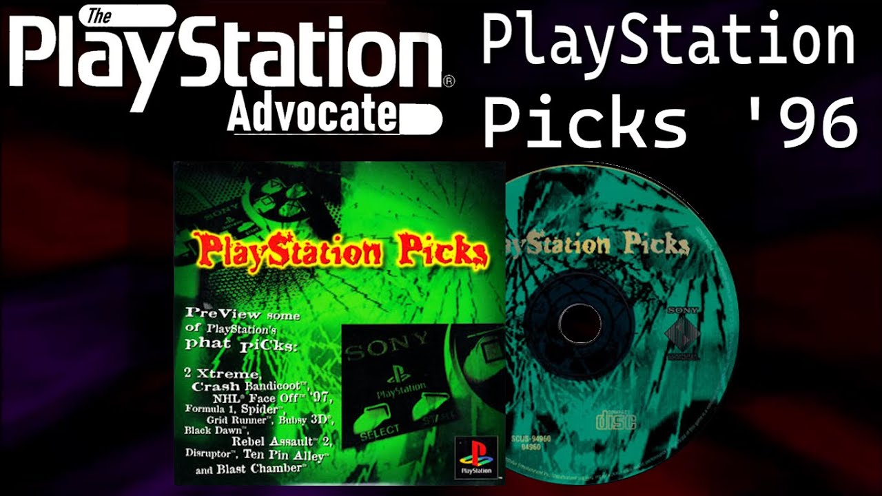 PlayStation Picks '96