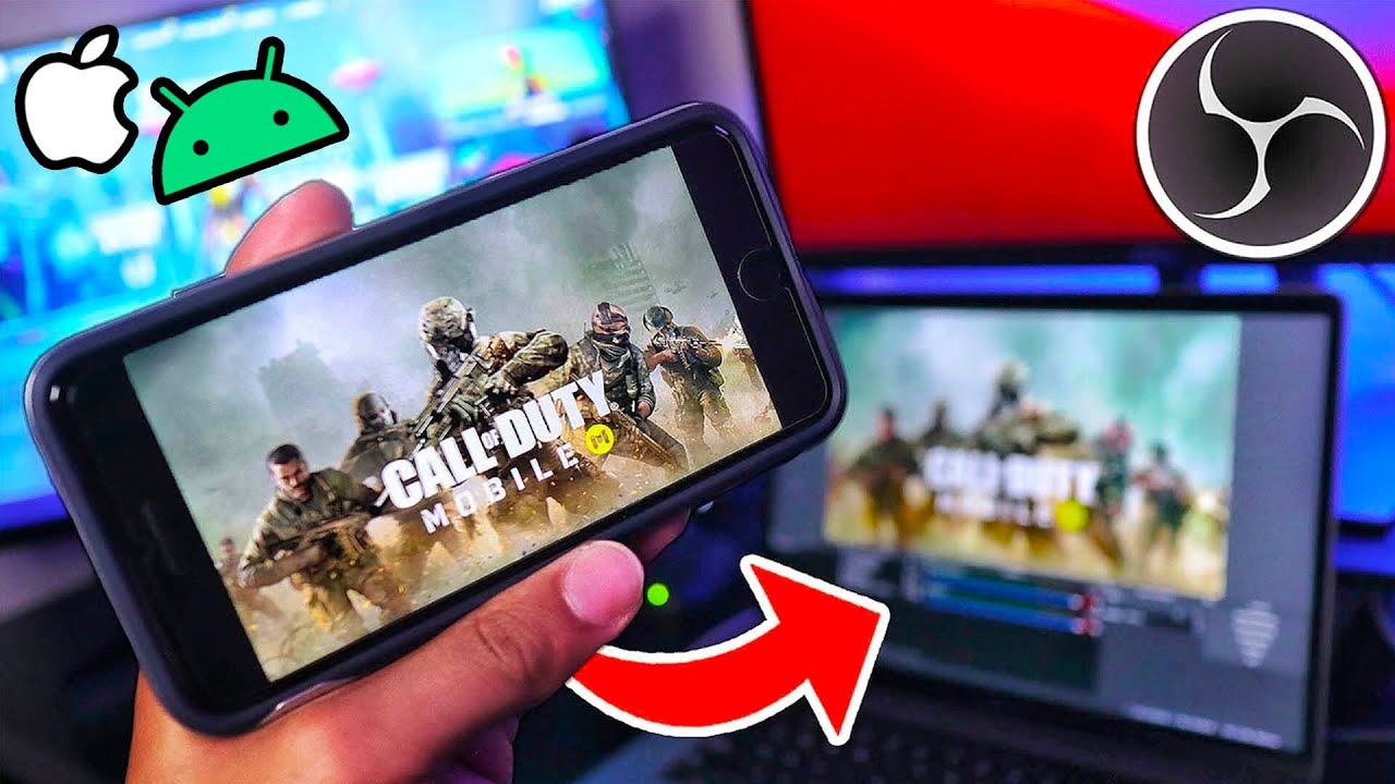 Как сделать снимок экрана iPhone/Android БЕСПЛАТНО в OBS со звуком (ЛЕГКО И БЕЗ КАБЕЛЕЙ)