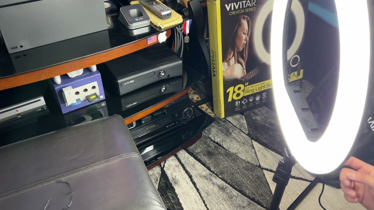 Best Ring Light? Walmart Vivitar 18