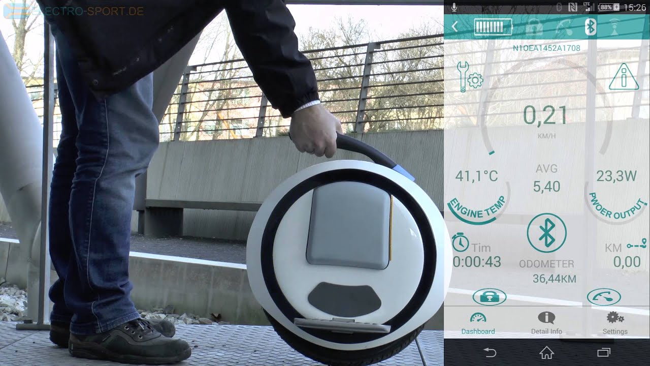 Ninebot E Test Deutsch DE/EN/ES/RU