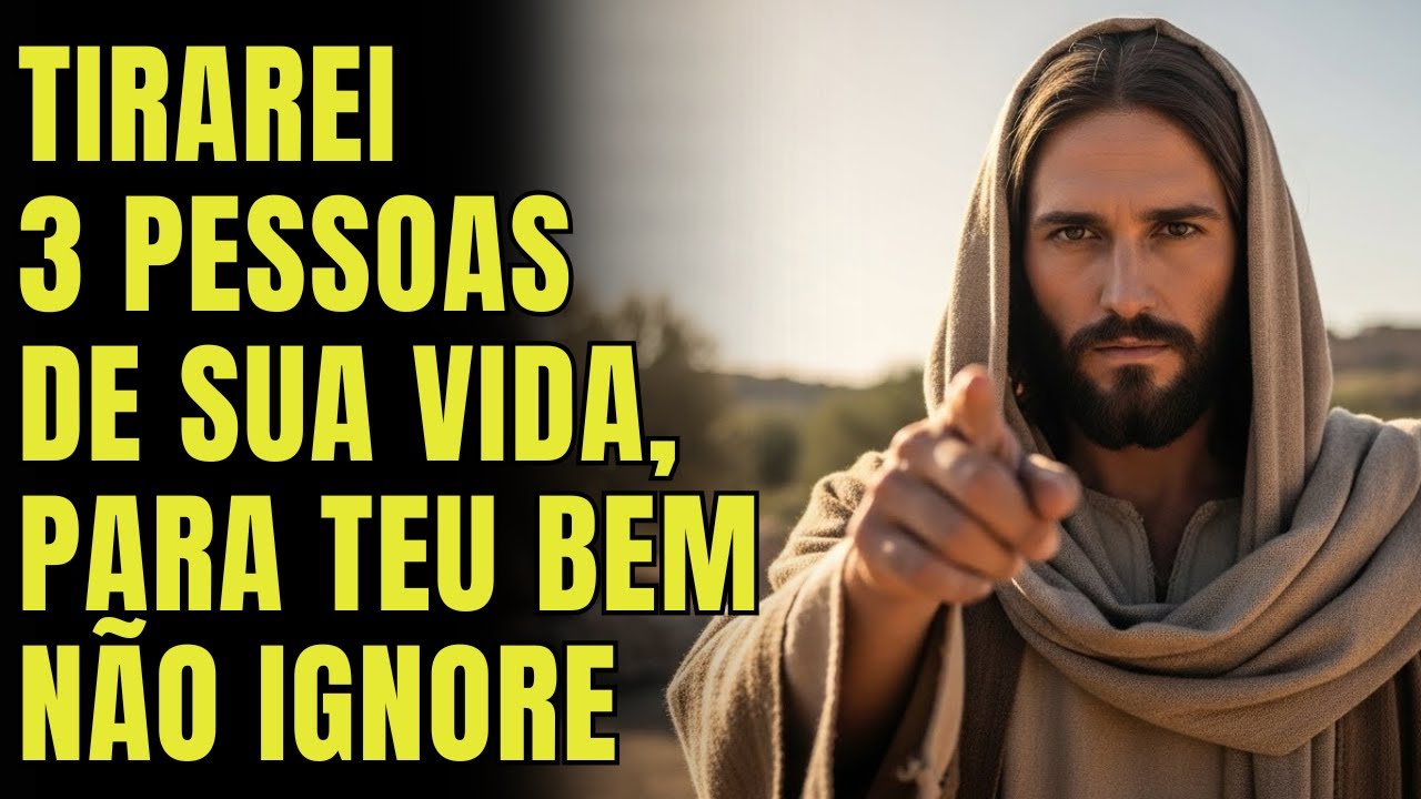 DEUS DIZ: EM 2 HORAS, REMOVEREI PESSOAS DA SUA VIDA PARA QUE EU POSSA REALIZAR O SEU MILAGRE.