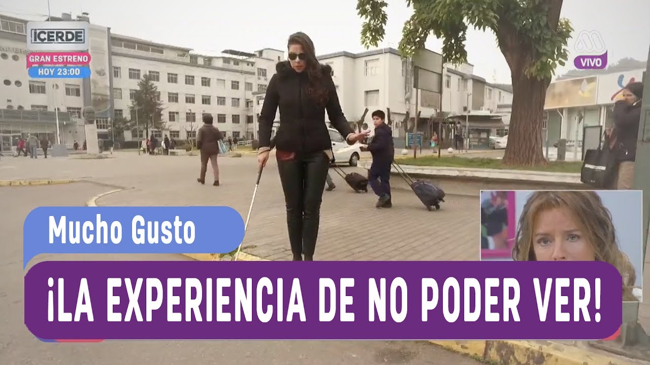 ¡Coté Quintanilla vivió la experiencia de no poder ver! - Mucho Gusto 2017