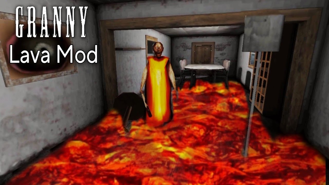 Granny Lava Mod And Door Escape Full Gameplay