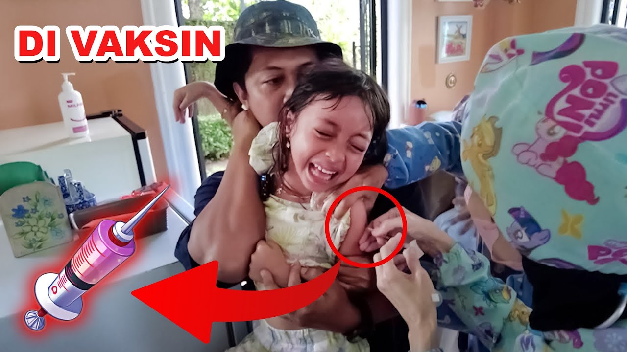 LEIKA DAN ADIK BAYI LEXIE DI ANTAR KE DOKTER ANAK 😍 VAKSIN