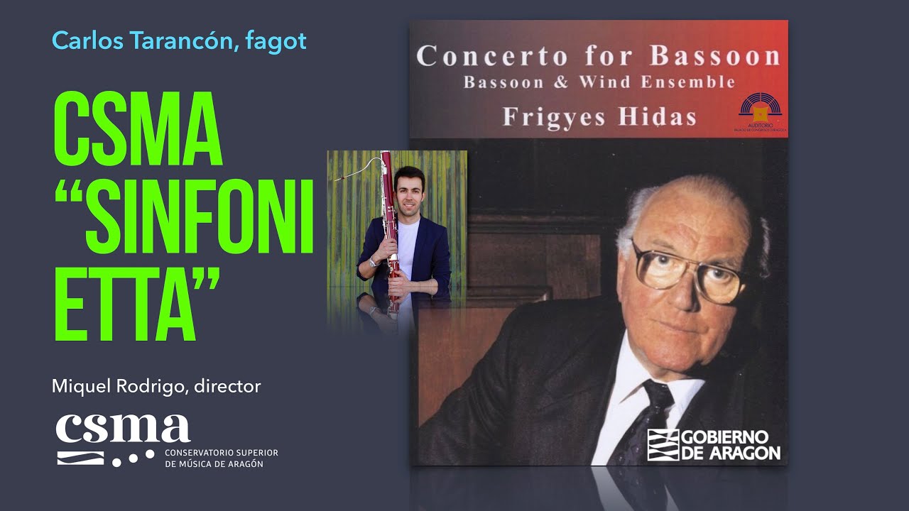 Frigyes Hidas, Concierto para fagot y orquesta de viento