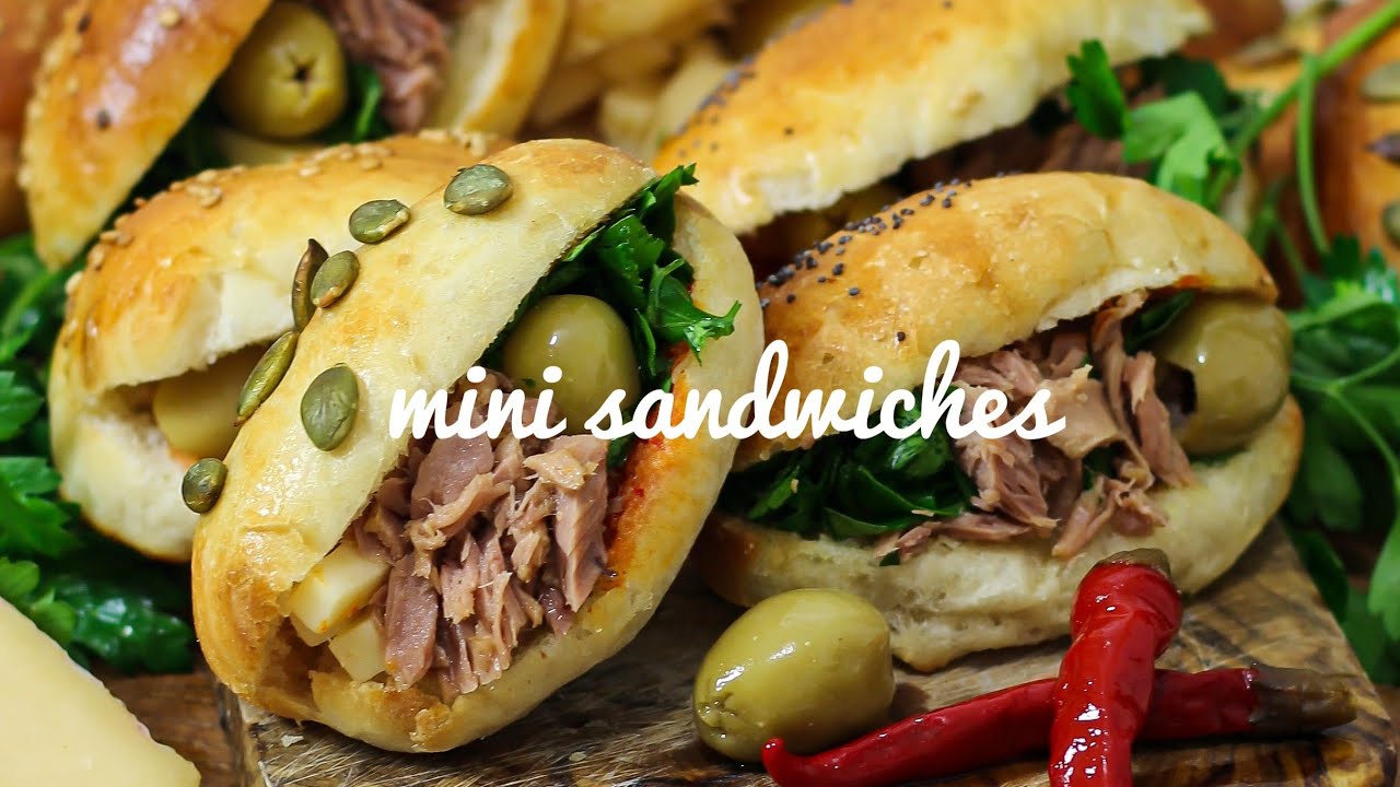 Mini sandwichs salé | Tunisian way | mini sandwiches reciepe