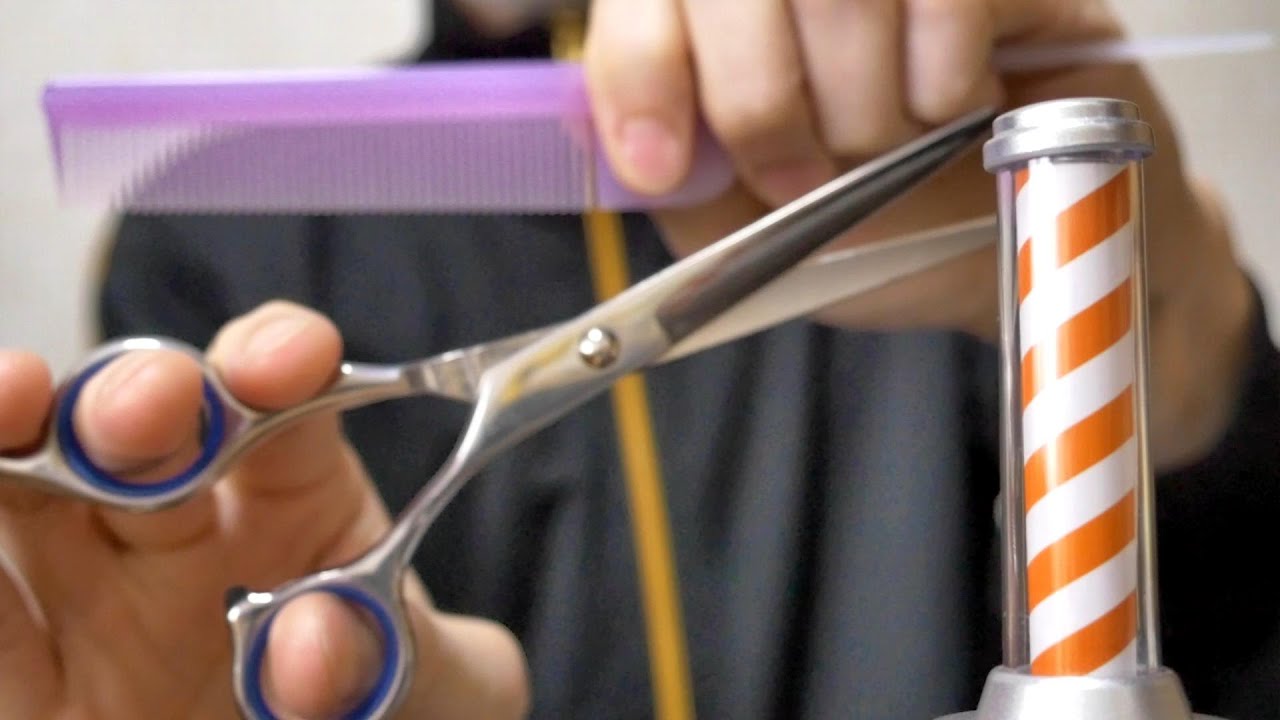 Asmr doing your Haircut in 3 Minute