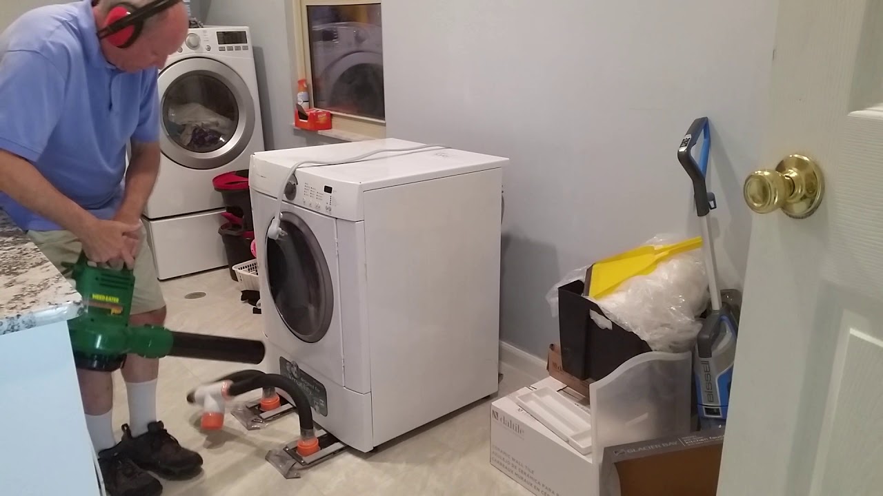 DIY Air Sled Appliance Mover (Part Two - Demonstration)