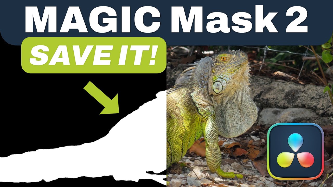 NEVER Retrack Magic Mask 2 in Resolve
