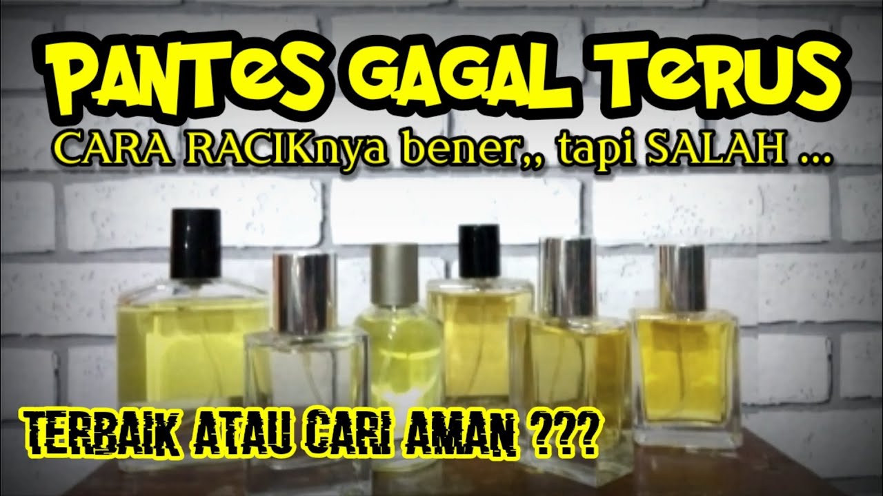Trik membuat parfum tahan lama