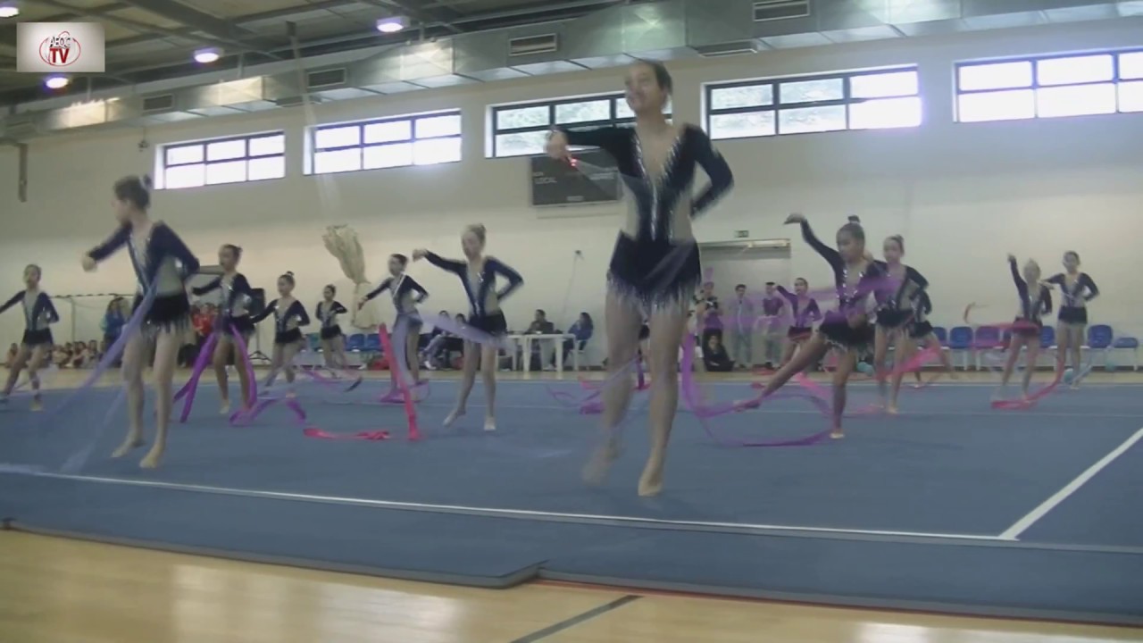Ginástica de Grupo - Colégio Atlântico - Distrital Gímnicos/ARE Setúbal 2018