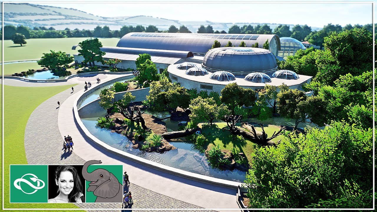 Building the Ultimate Gorilla Outdoor Habitat in our City Zoo in Planet Zoo