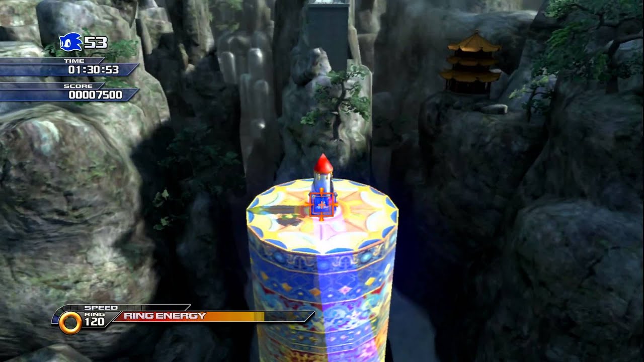 (Old) Sonic Unleashed Dragon Road Act 1 Speed Run 2:00:53