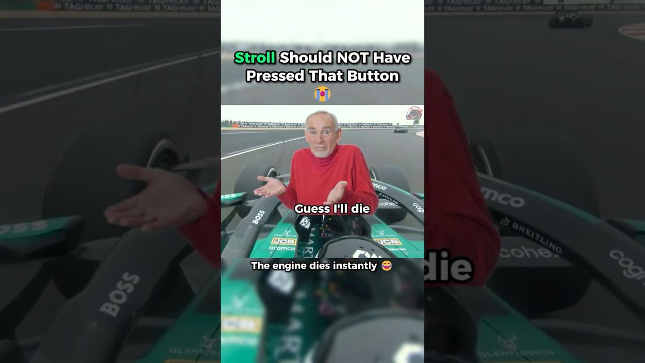Stroll Found a Way to Kill the Engine 😂