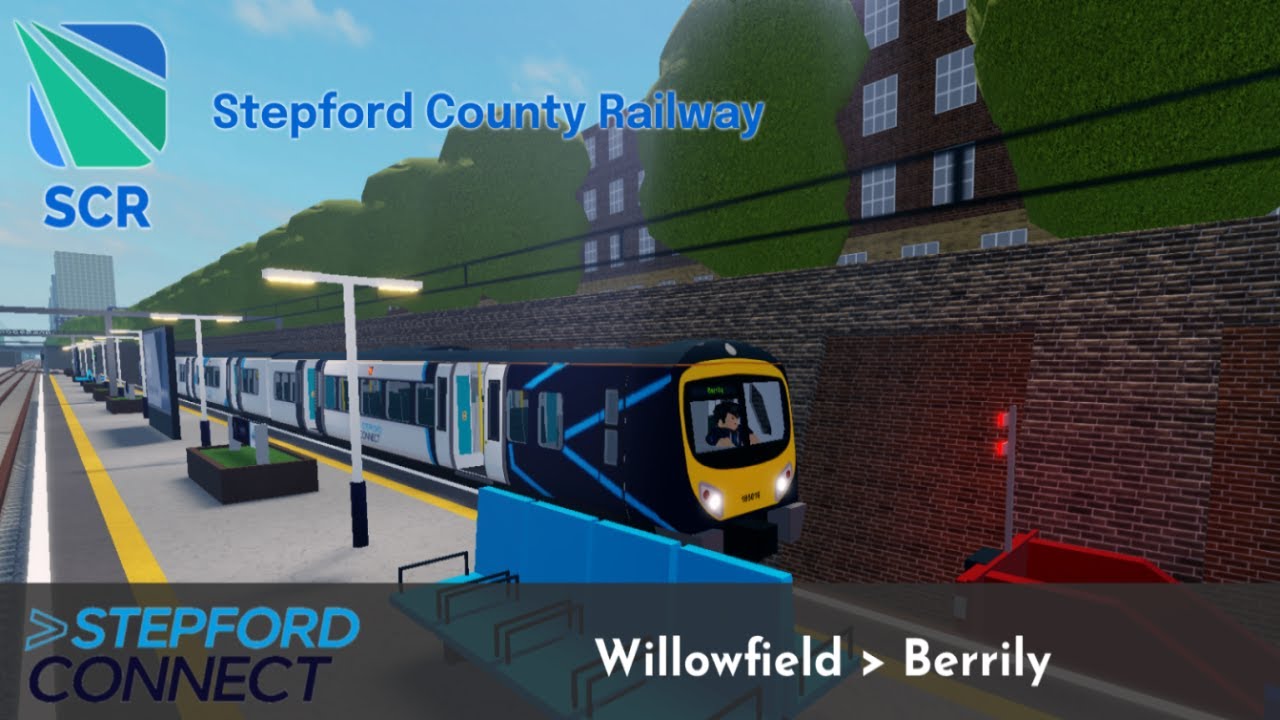 Stepford County Railway | Willowfield to Berrily Timelapse | Class 185