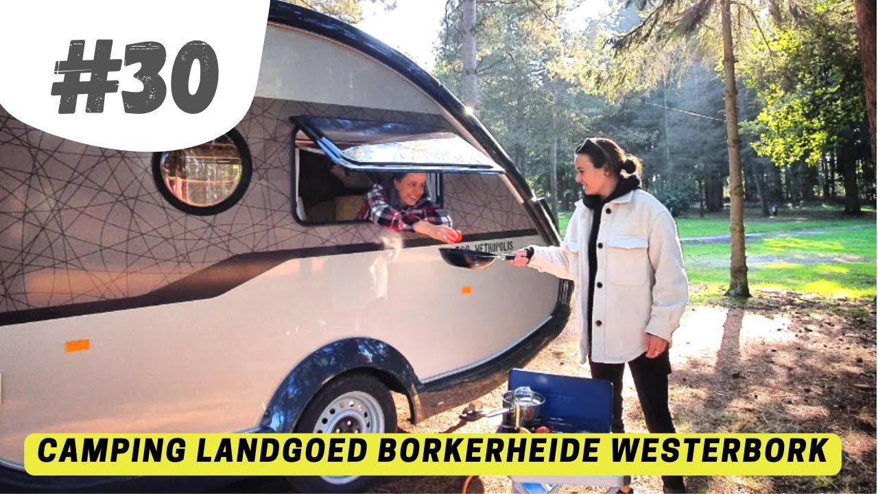 #30 LANDGOED BÖRKERHEIDE IN WESTERBORK I Kamperen met Alie & Nellie