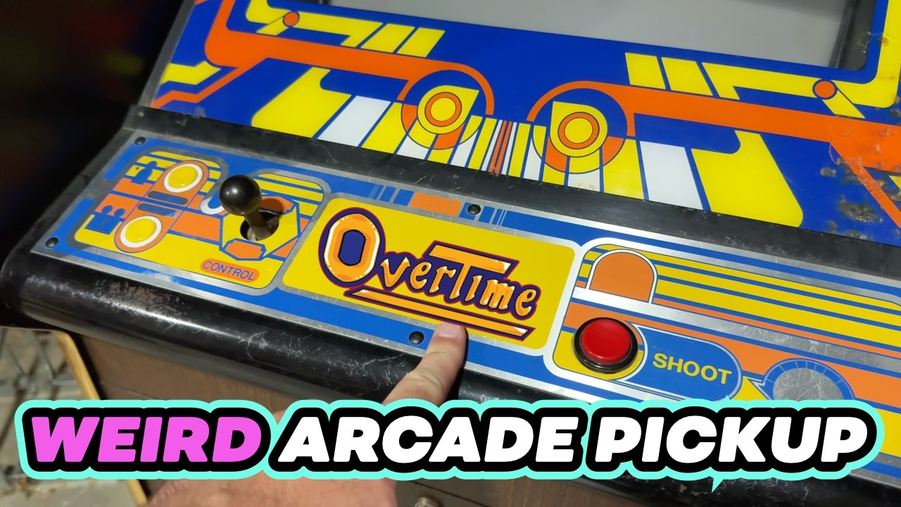 WEIRD arcade cabinet from a PARALLEL UNIVERSE! 🤪 DECO BurgerTime pickup + Rally-X gameplay 🍔 🏎️