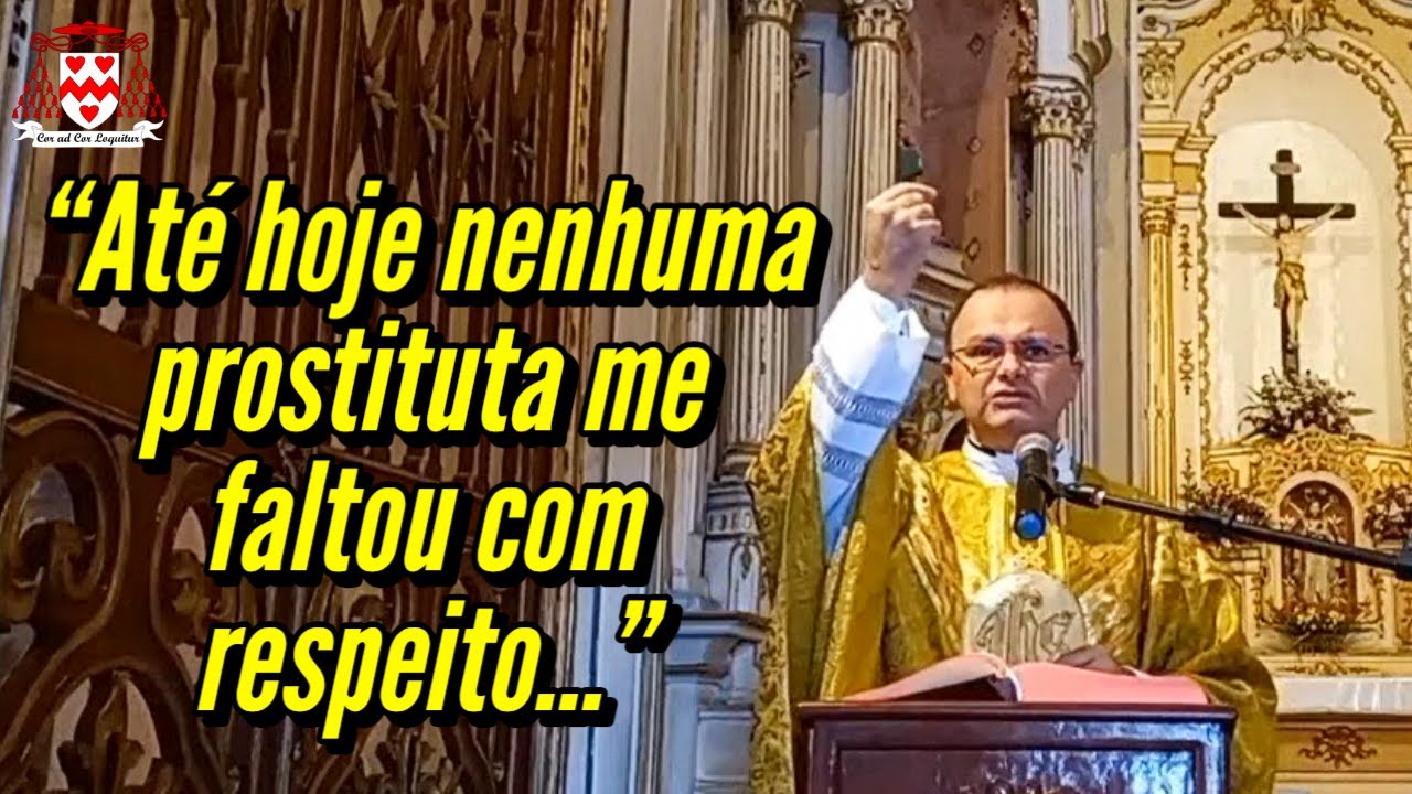 “Amar não é concordar com os erros do outro, não é dizer que pode ficar no pecado” (Padre Francisco)