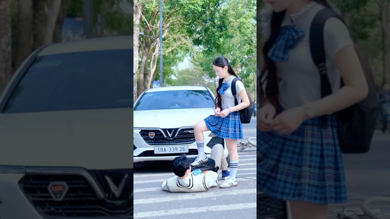 A Twist of Fate 💥🚗  #linhchihihi  #schoolcrush  #transformation  #schooldrama