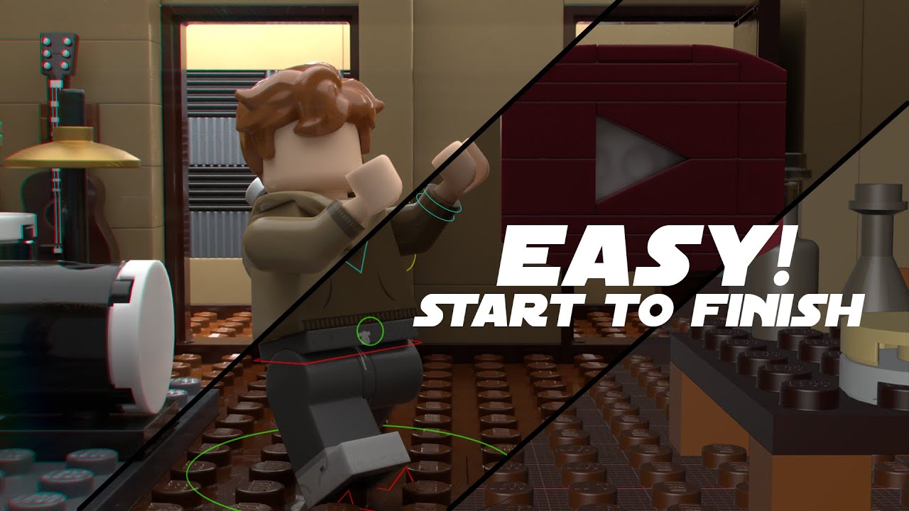 Beginners Guide: How to make a LEGO Animation