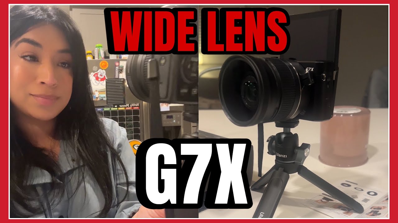 G7X Wide Lens Attachment - Mark ii and iii