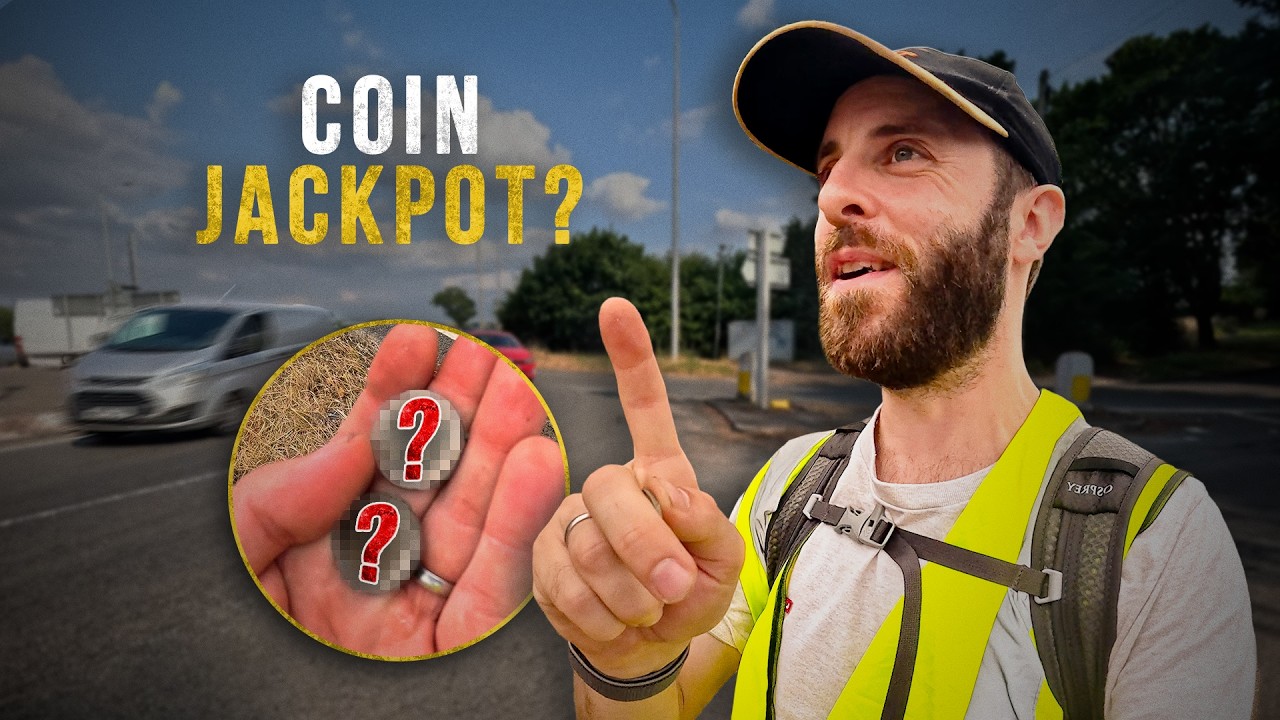 I discover a baffling haul of foreign coins and sleep in a questionable spot [COIN SURVIVAL #2]