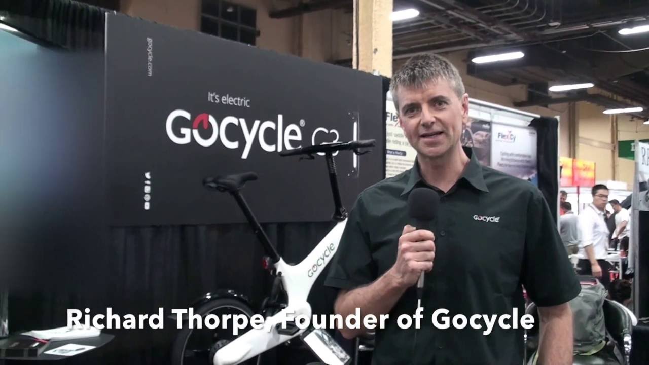 New Gocycle G3 Electric Bike at Interbike 2016 | Electric Bike Report
