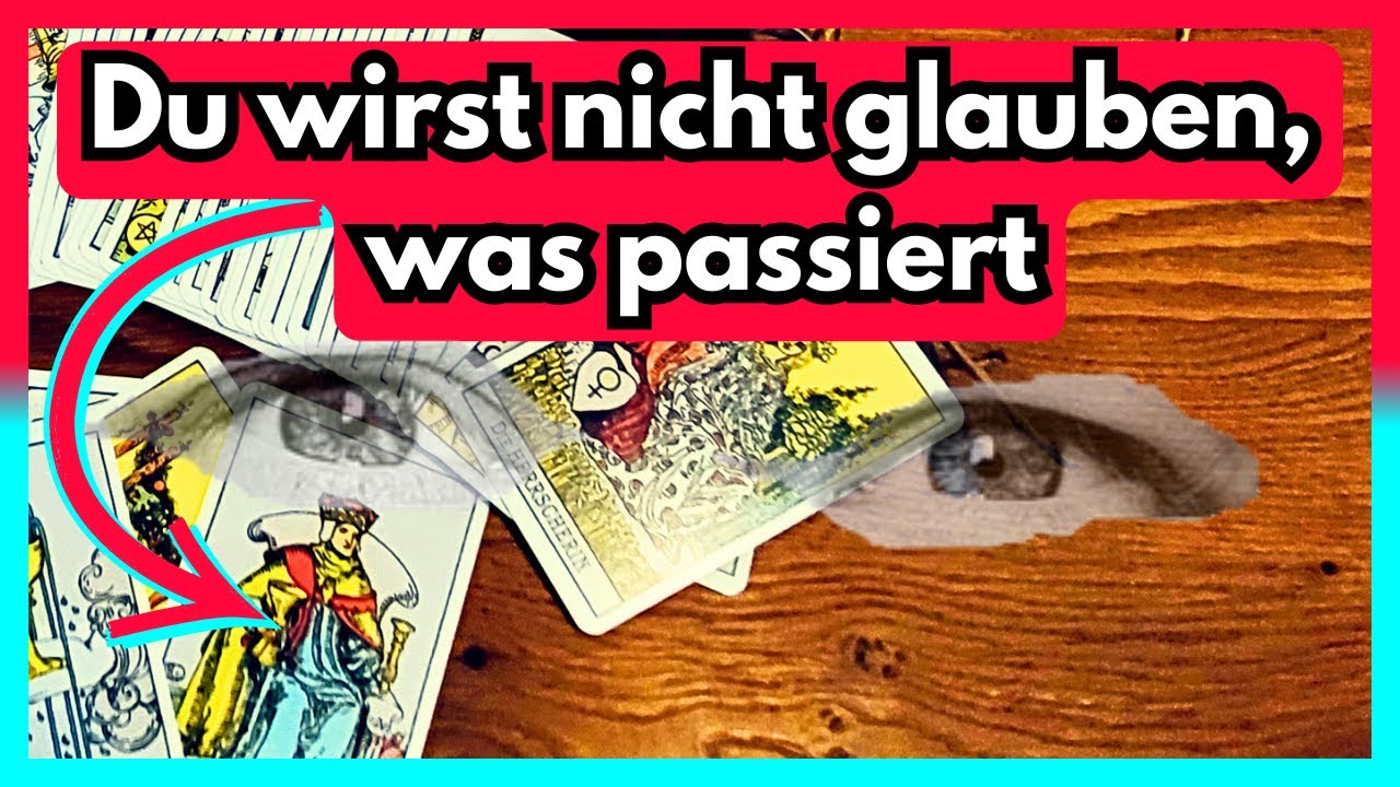 💘 Dieser Mensch wird dir offen gestehen was er wirklich will!  #tarot