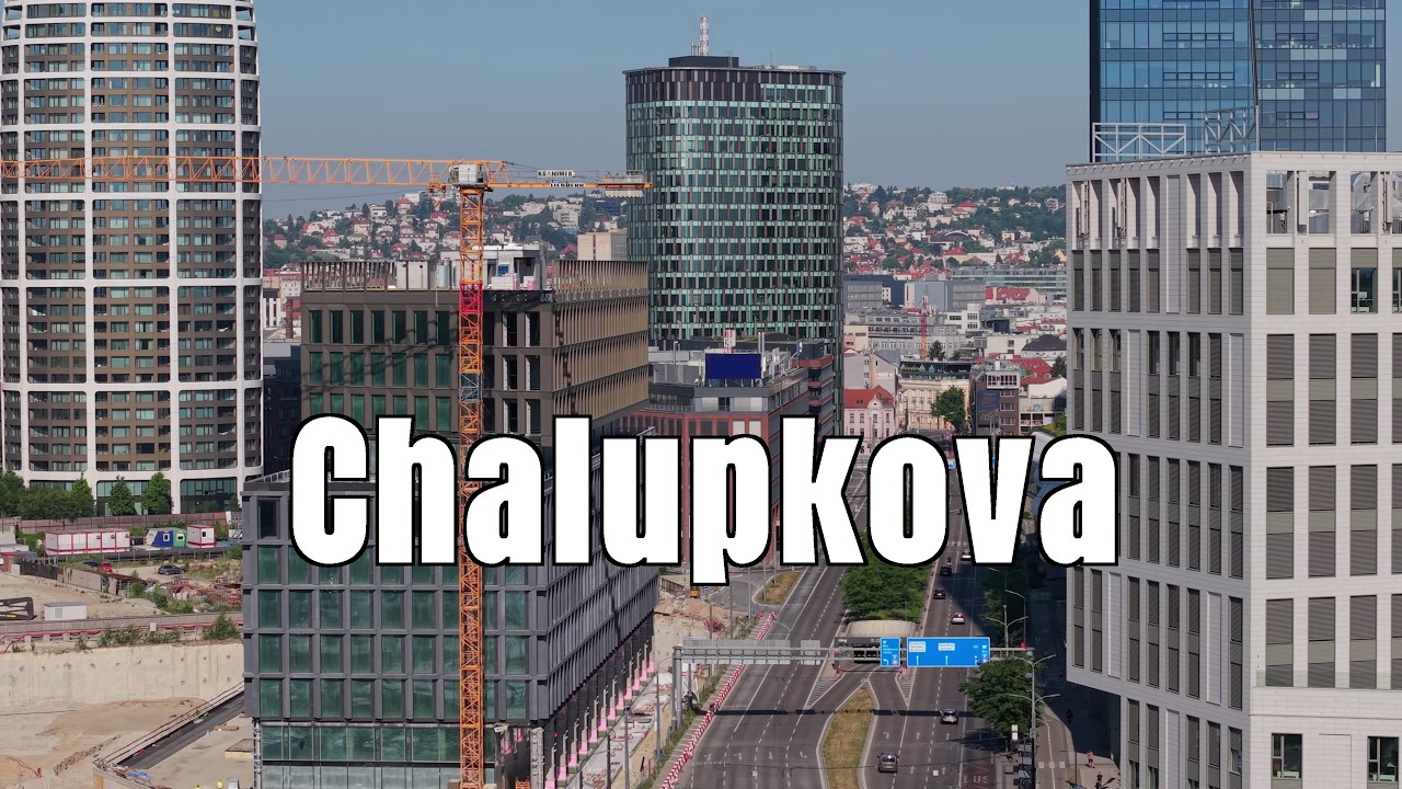 Chalupkova &ndash; Bratislava 4K Drone | June 2026 Construction Update