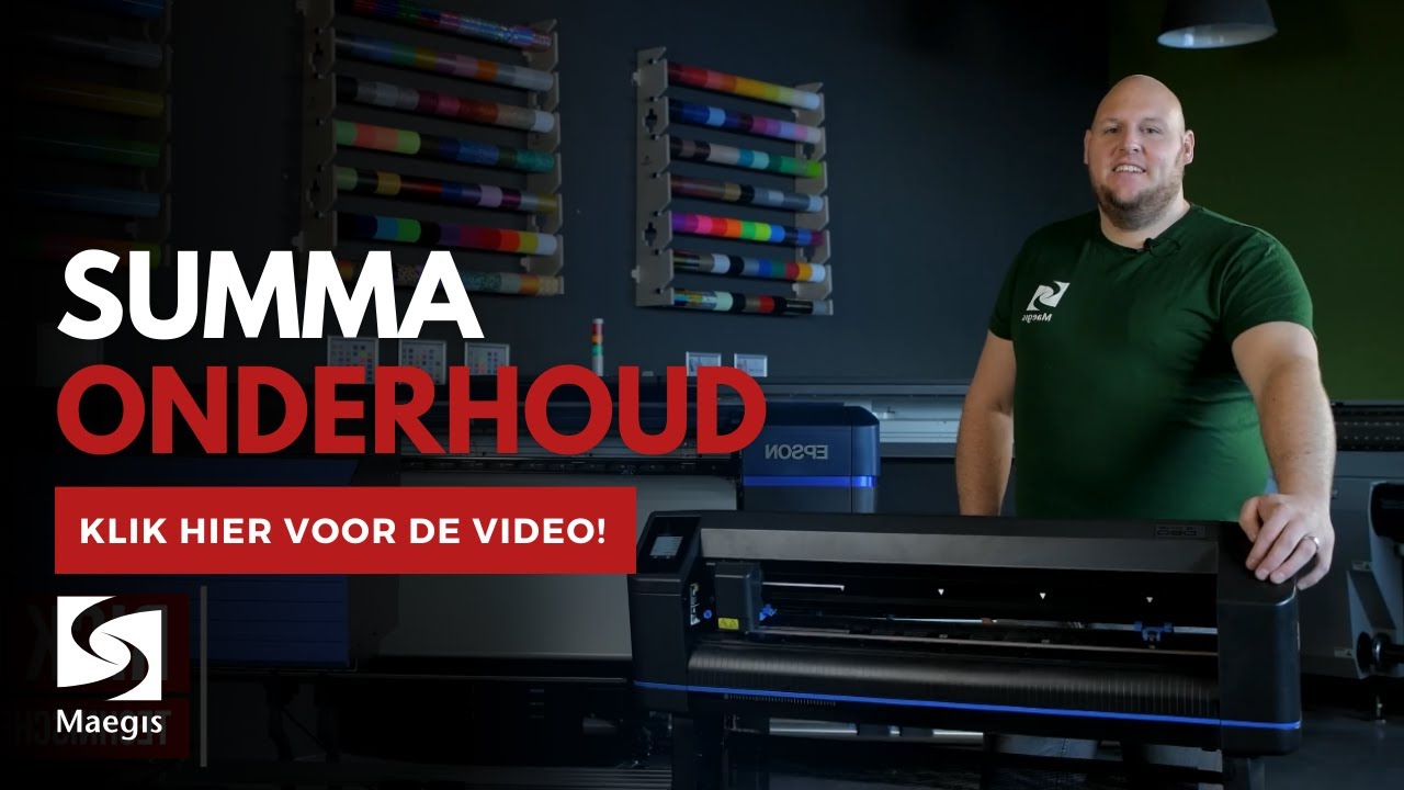 Onderhoud Summa plotter