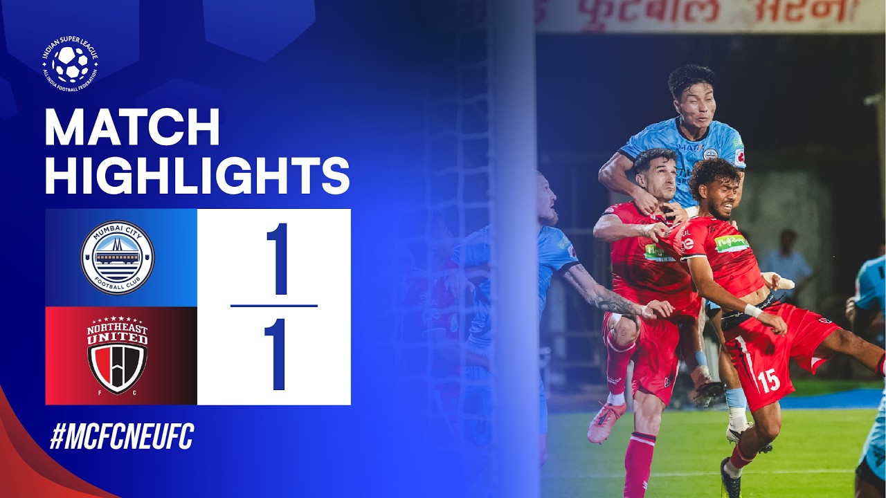 GW 3 Highlights | Mumbai City FC 1-1 NorthEast United FC | ISL 12