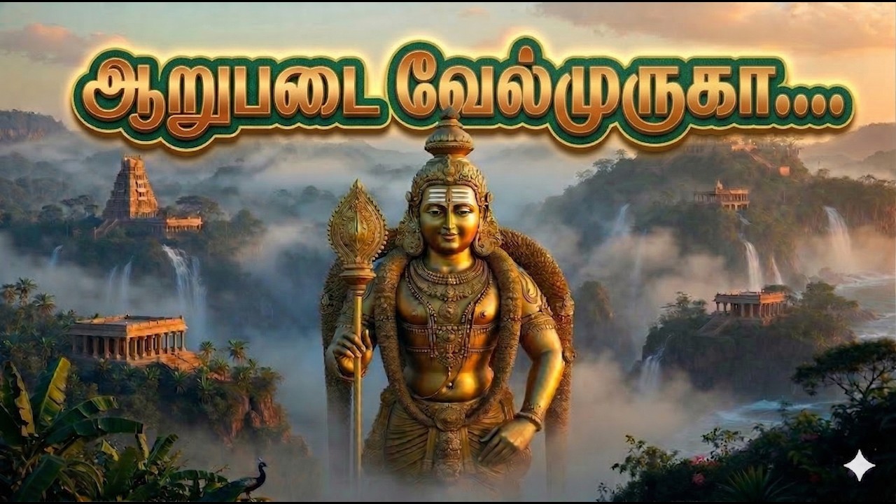 கேட்பதை கொடுக்கும் ஆறுபடை வேல் முருகன் பாடல்🔱 |Powerful Aarupadai Murugan Song  #tamildevotionalsong