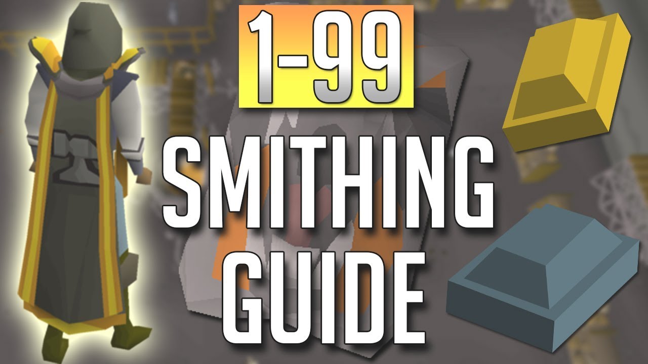 [OSRS] In-Depth FULL 1-99 SMITHING Guide (Best Methods)