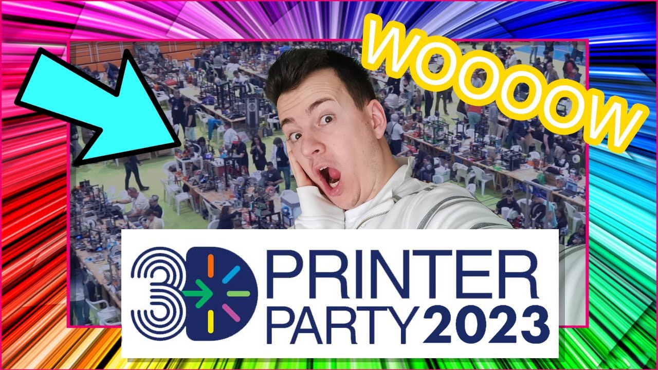 💥 👌ASÍ FUE  la 3D PRINTER PARTY 2023 / KIZU STUDIOS